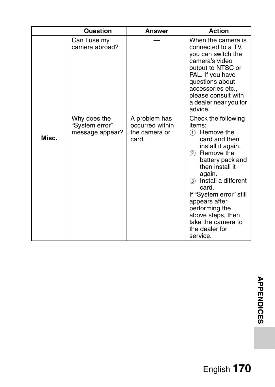 English | Sanyo XACTI VPC-GH3GX User Manual | Page 179 / 204
