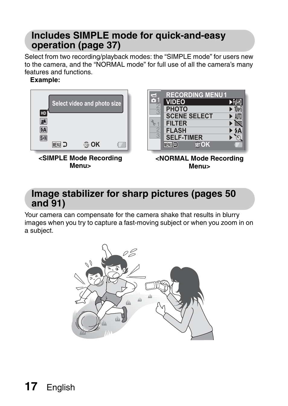 English | Sanyo XACTI VPC-GH3GX User Manual | Page 26 / 204