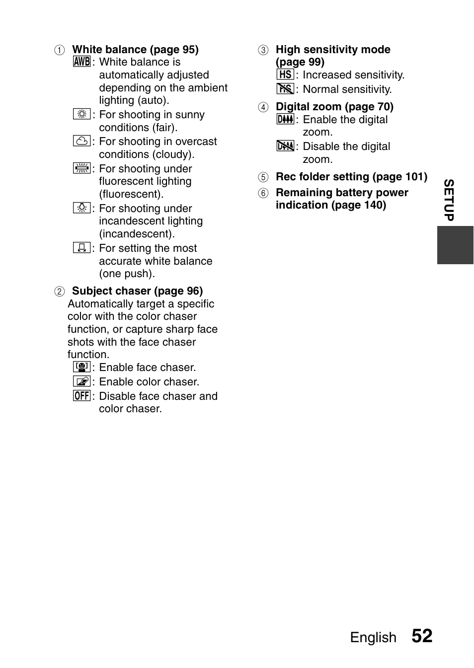 English | Sanyo XACTI VPC-GH3GX User Manual | Page 61 / 204