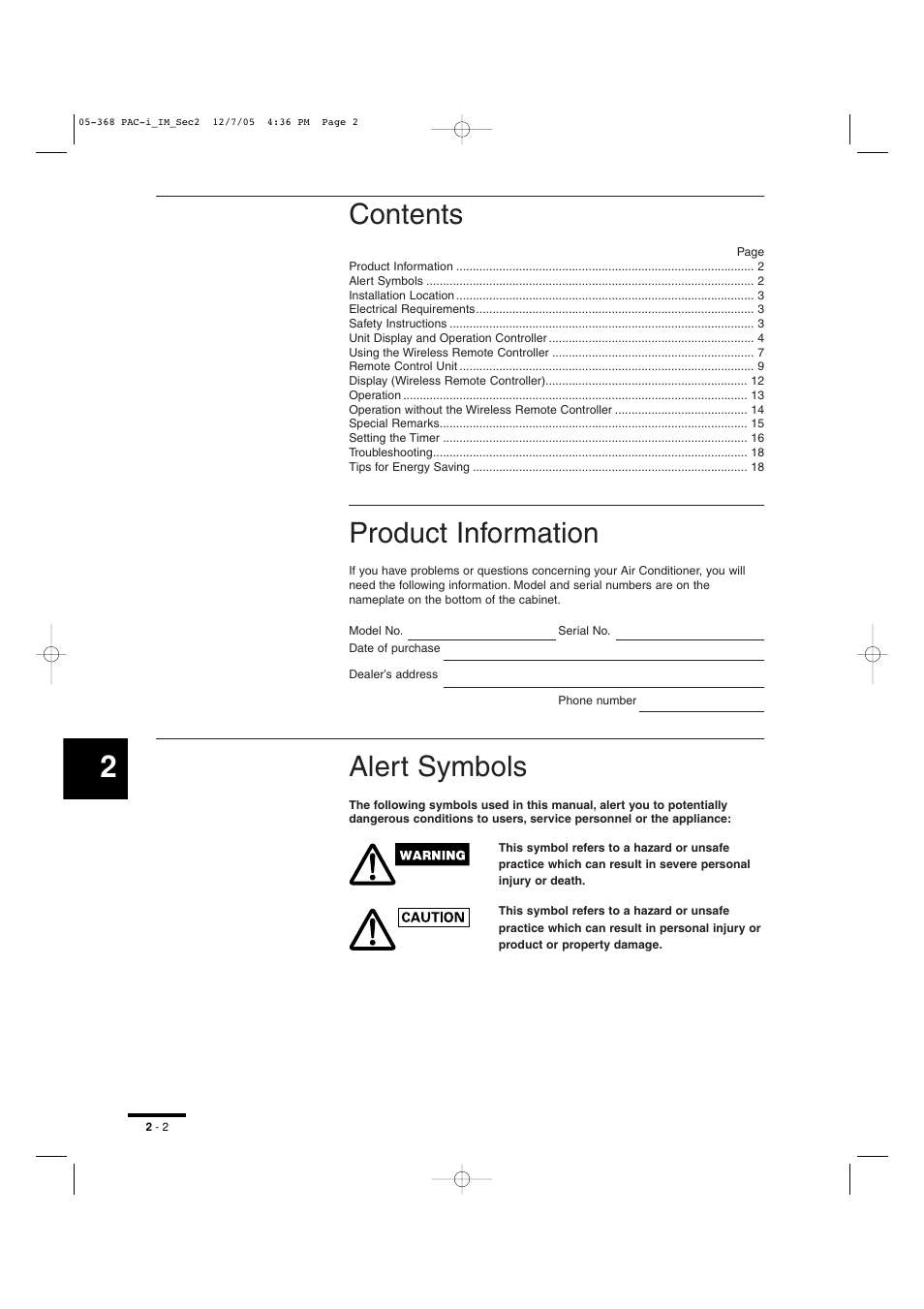 Sanyo KH2672R User Manual | Page 20 / 48