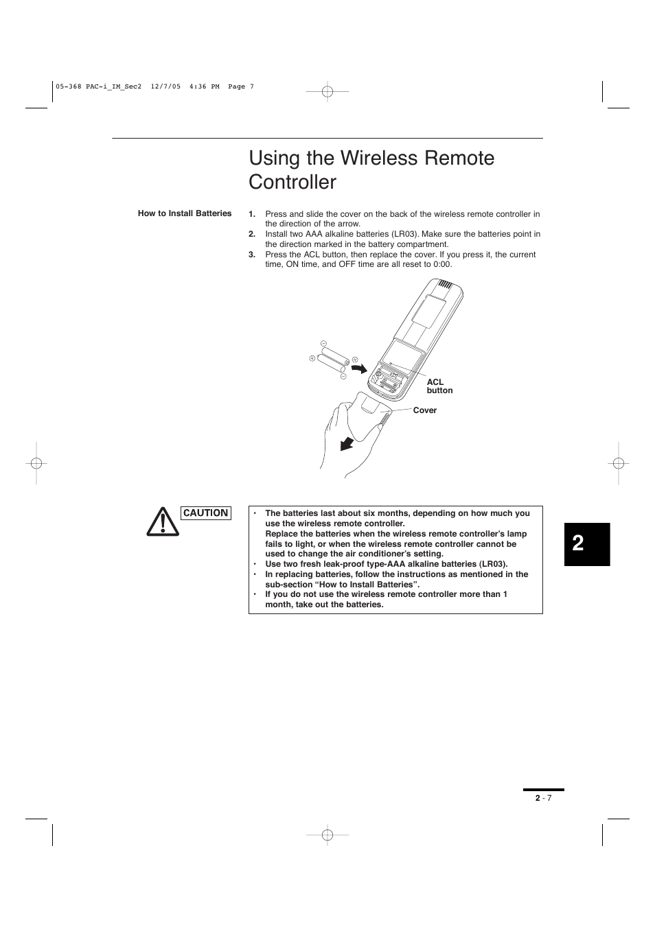 Using the wireless remote controller | Sanyo KH2672R User Manual | Page 25 / 48