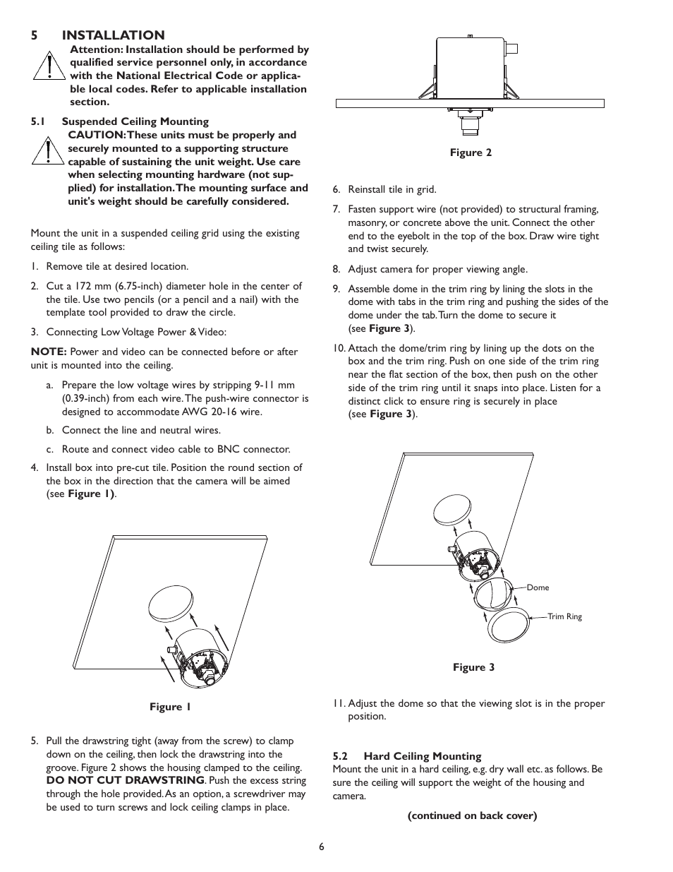 Sanyo Security Camera User Manual | Page 6 / 8