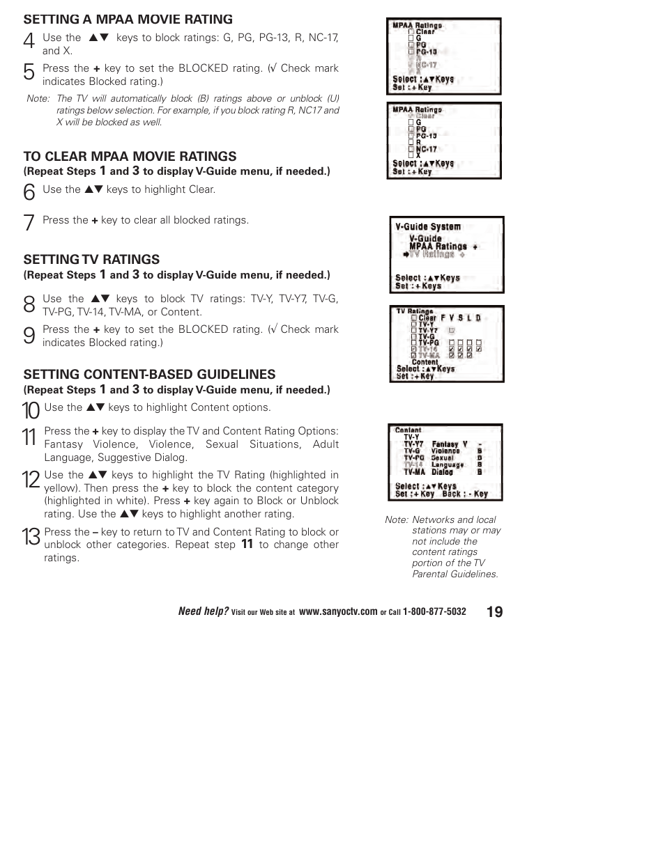 Sanyo DP23845 User Manual | Page 19 / 67