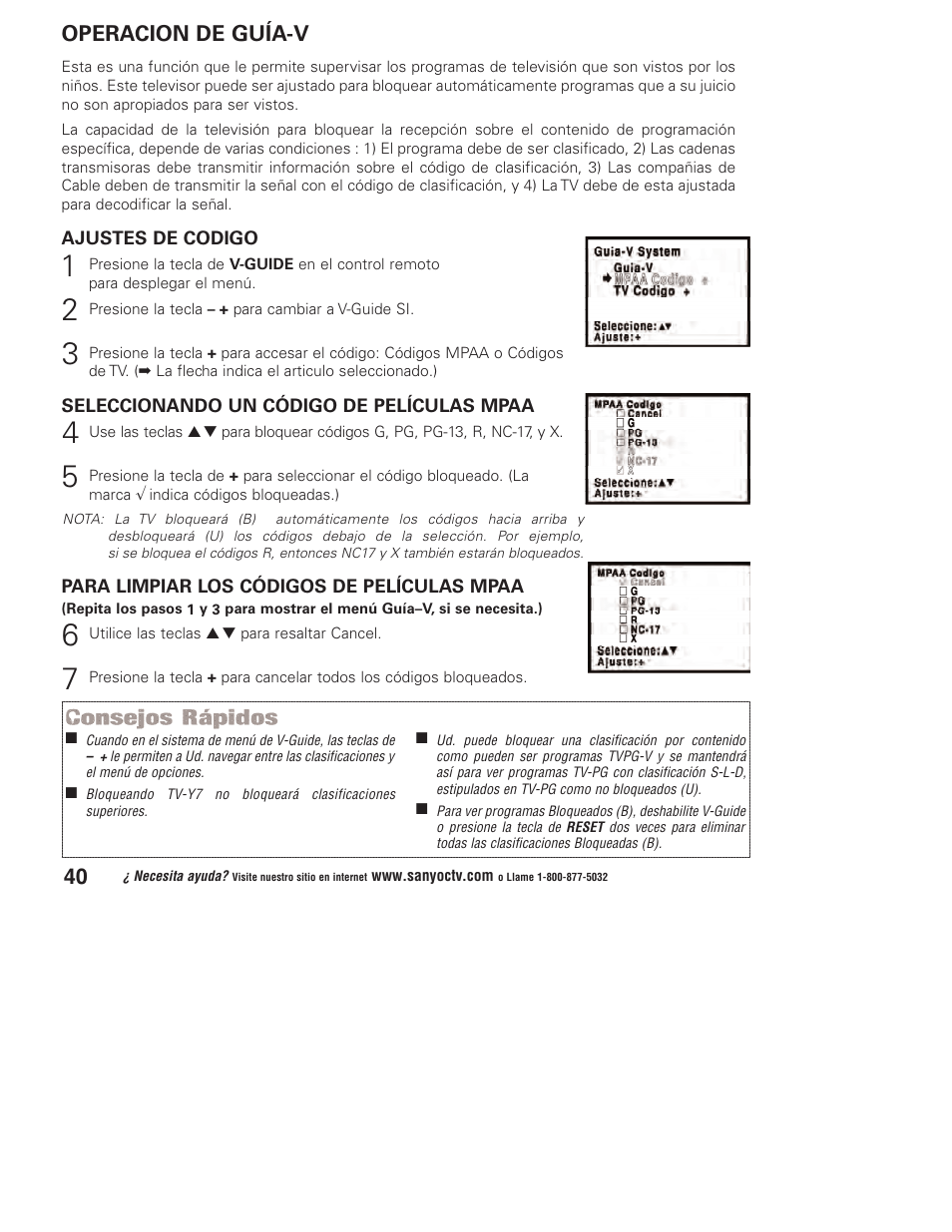 Sanyo DP23845 User Manual | Page 40 / 67
