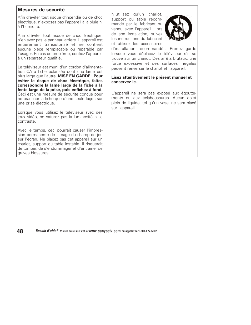 Sanyo DP23845 User Manual | Page 48 / 67