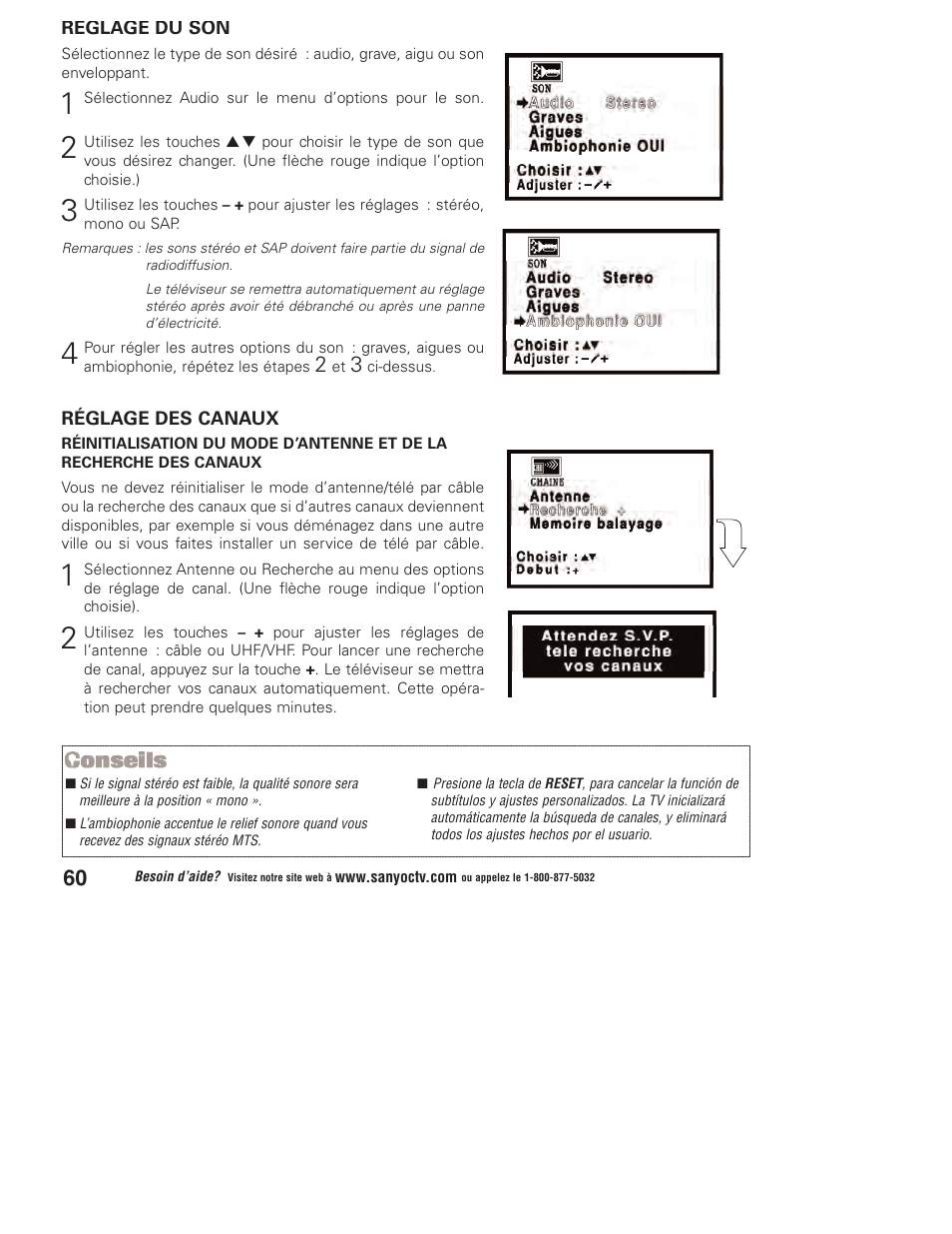 Sanyo DP23845 User Manual | Page 60 / 67