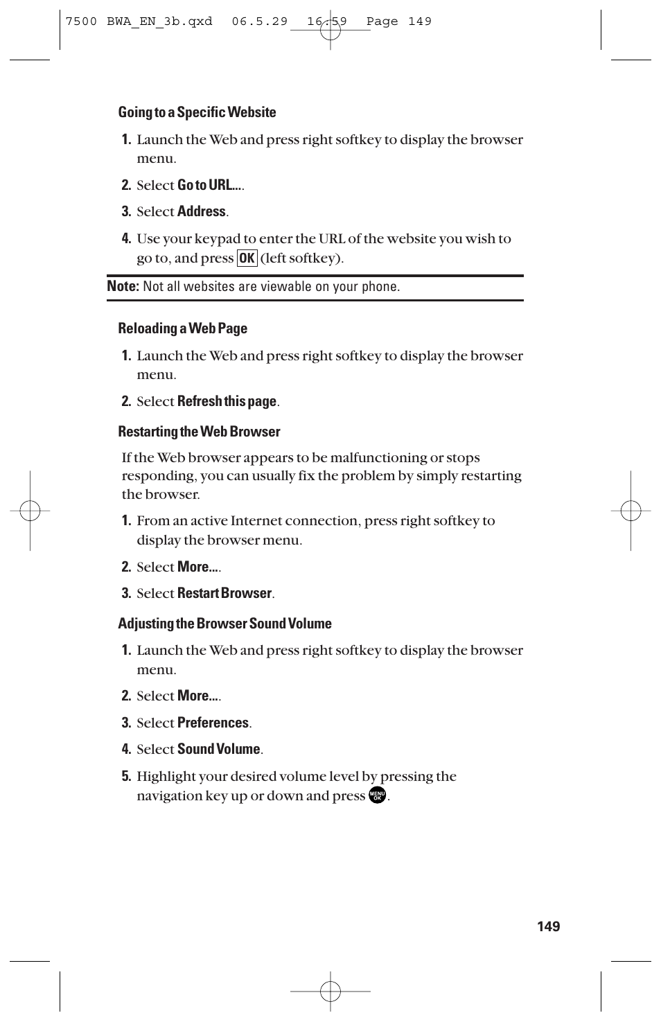 Sanyo scp 7500 User Manual | Page 157 / 173