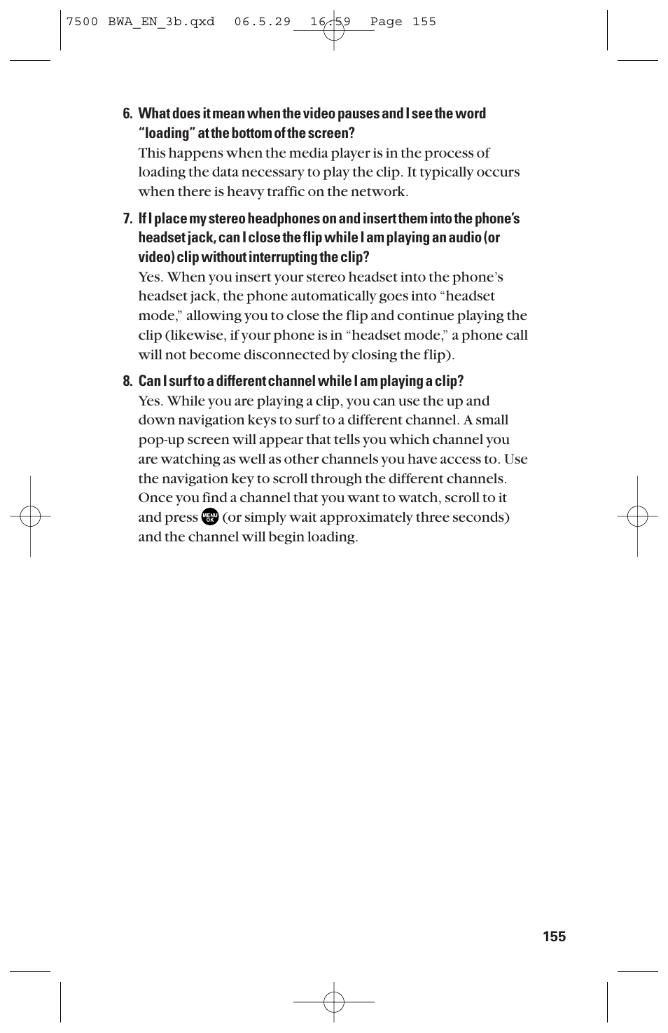 Sanyo scp 7500 User Manual | Page 163 / 173