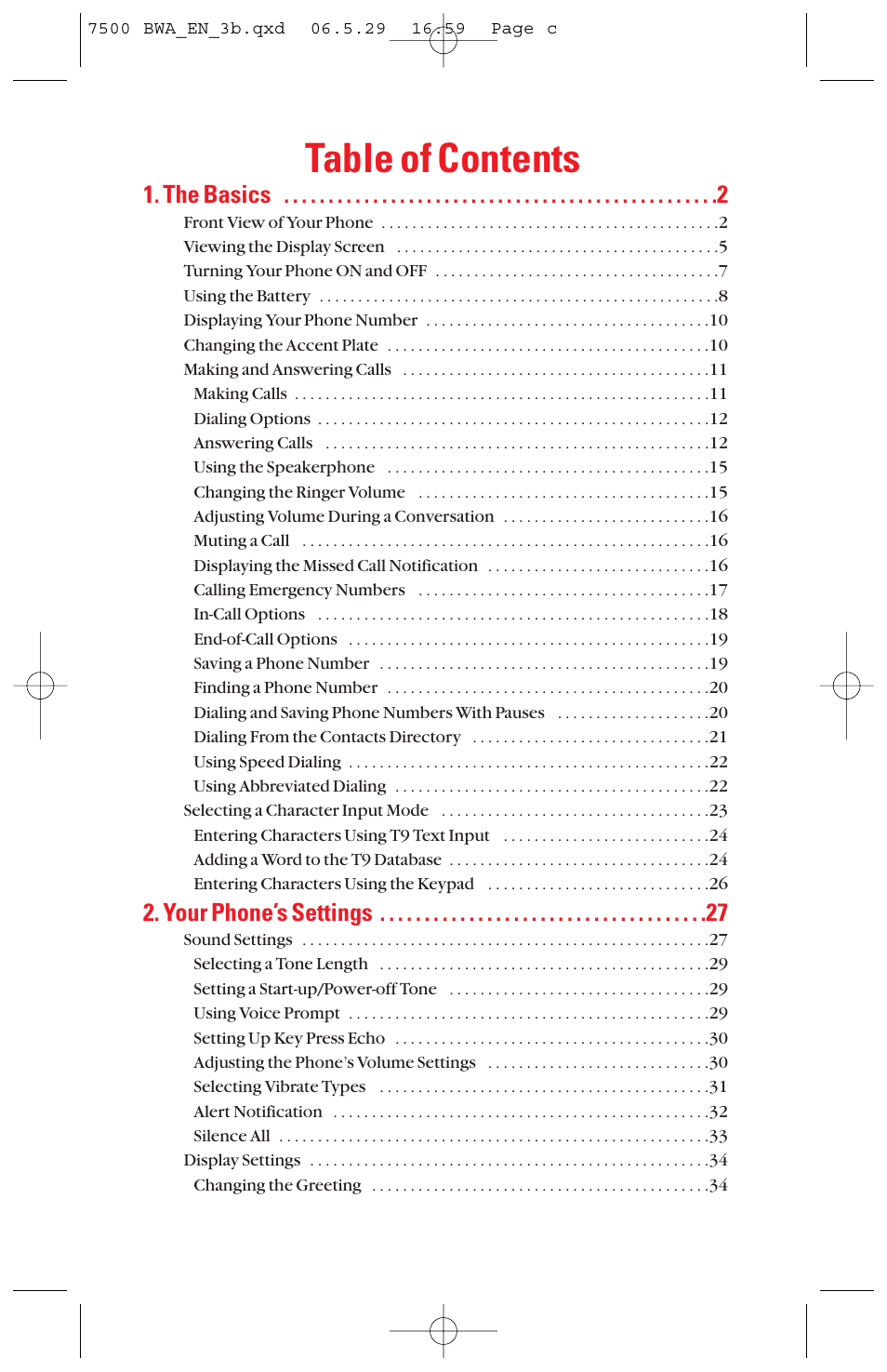 Sanyo scp 7500 User Manual | Page 3 / 173