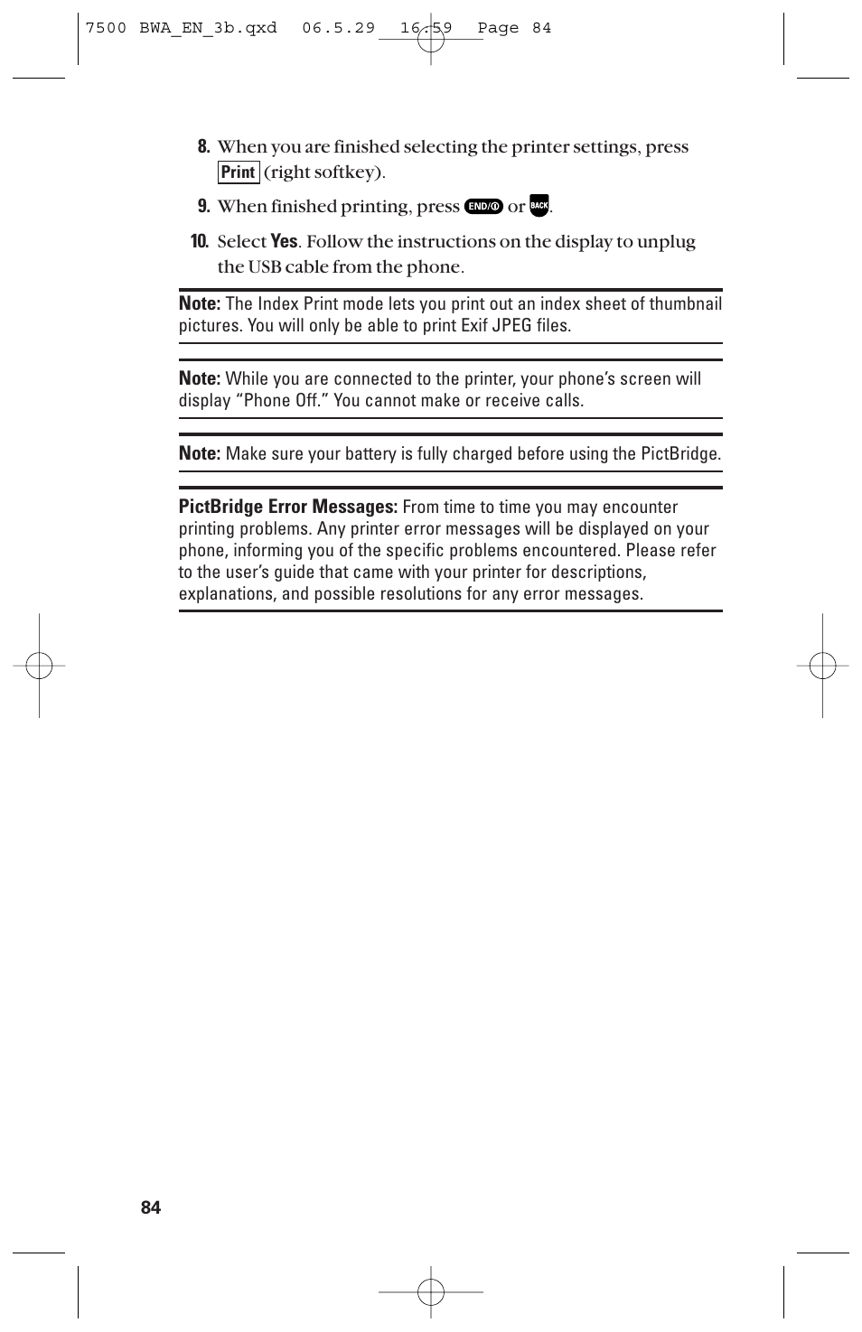 Sanyo scp 7500 User Manual | Page 92 / 173