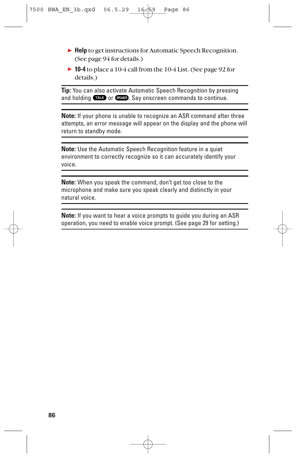 Sanyo scp 7500 User Manual | Page 94 / 173