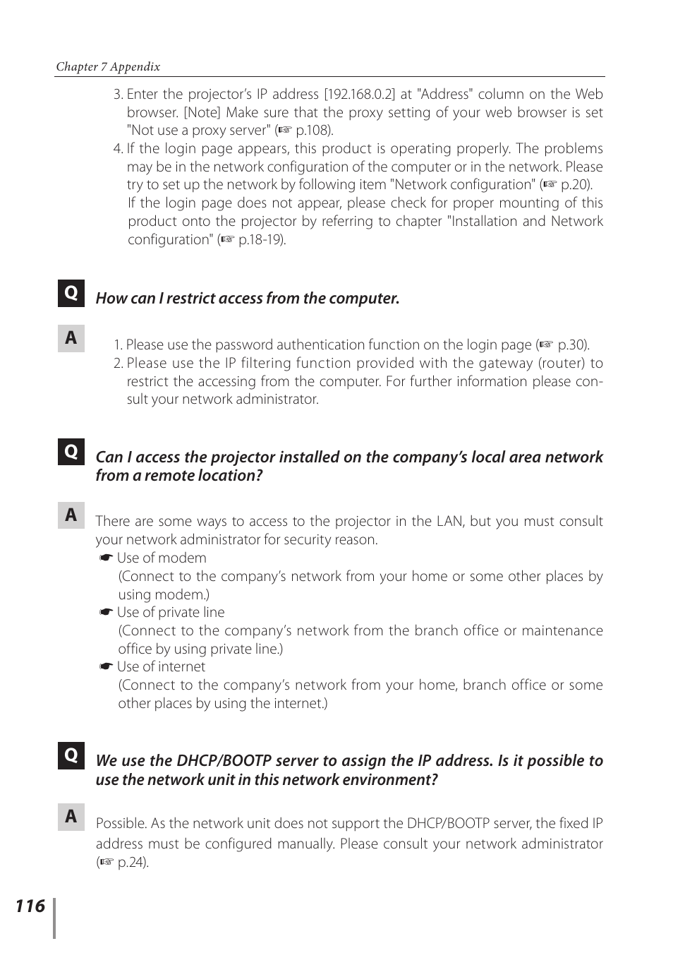 Sanyo POA-PN03C User Manual | Page 116 / 124