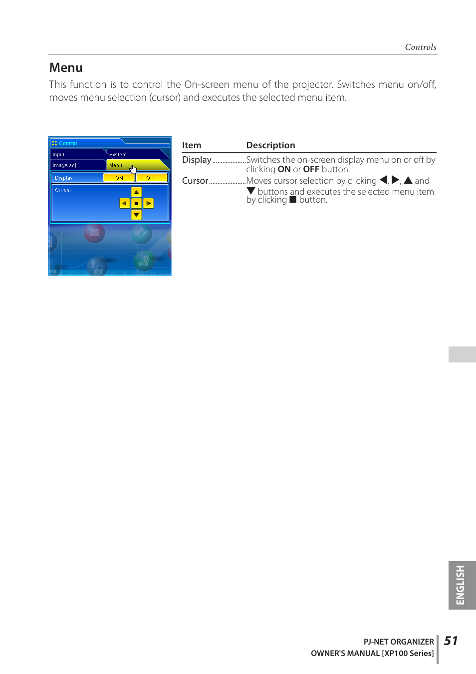 Menu | Sanyo POA-PN03C User Manual | Page 51 / 124