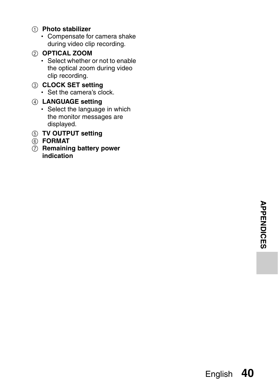 English | Sanyo DUAL CAMERA VPC-PD1TA User Manual | Page 55 / 64