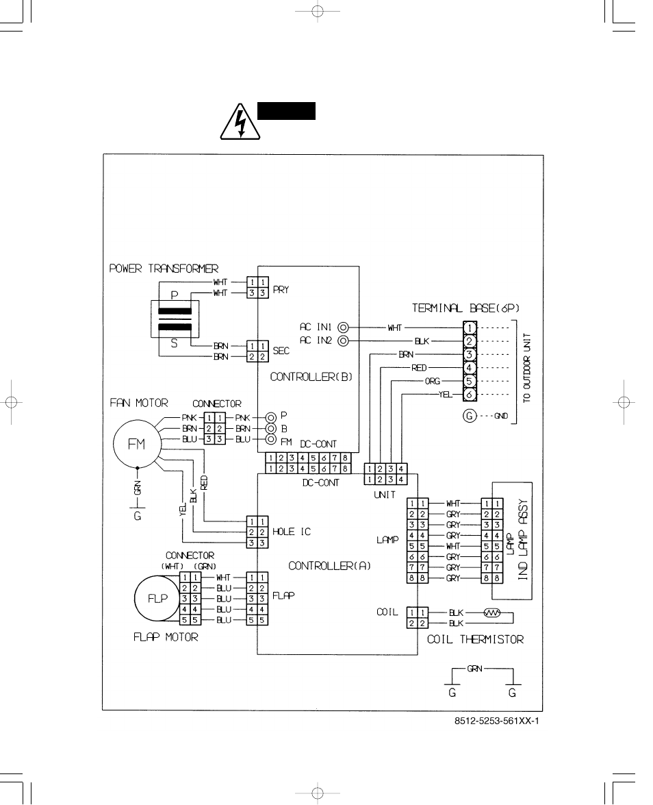 2. electric wiring diagrams | Sanyo CH1852 User Manual | Page 37 / 98