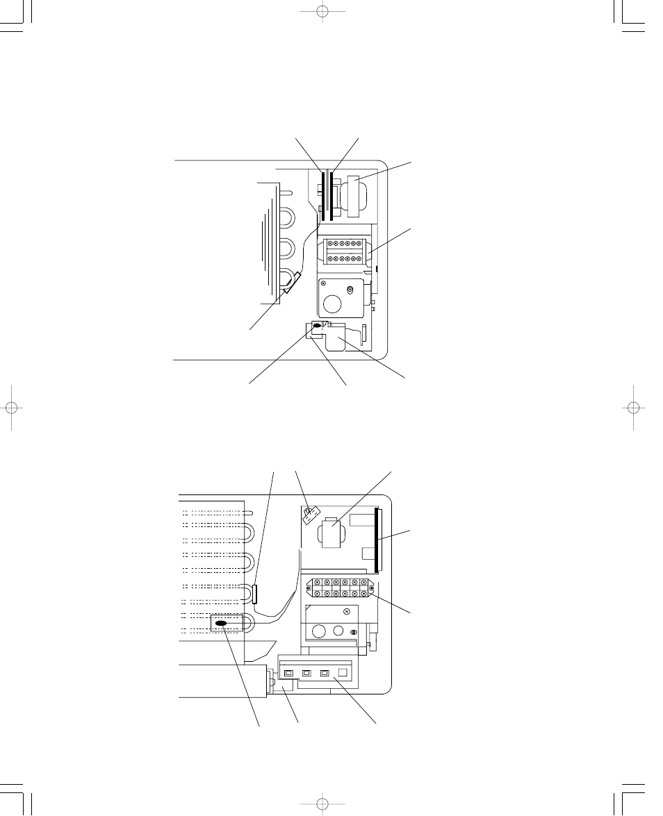 Arrangement of electrical component | Sanyo CH1852 User Manual | Page 70 / 98