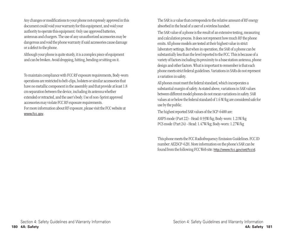 Sanyo SCP-6400 User Manual | Page 96 / 100