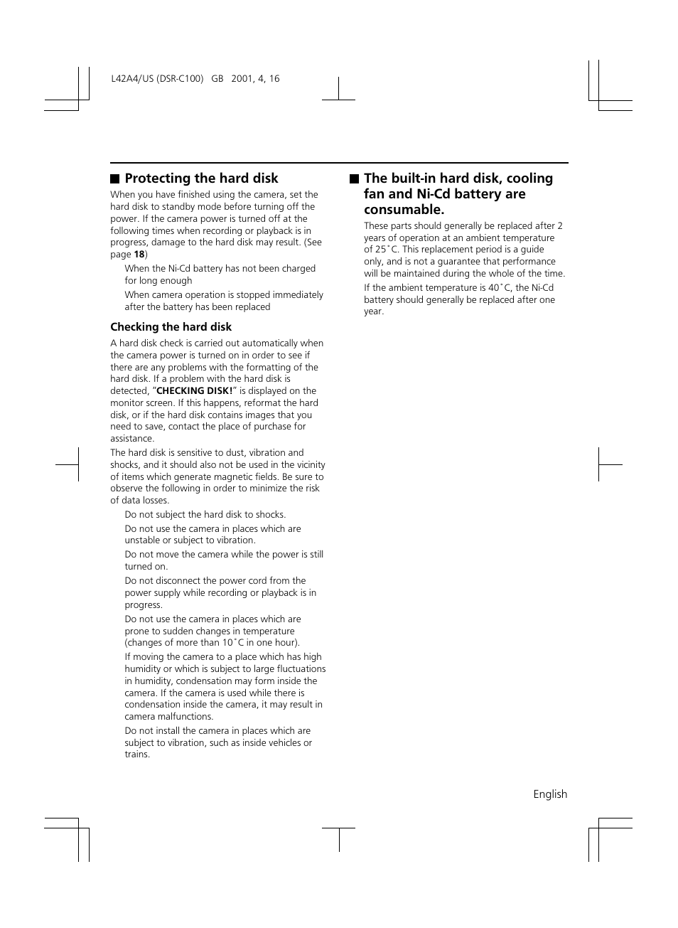 Sanyo DSR-C100 User Manual | Page 17 / 45