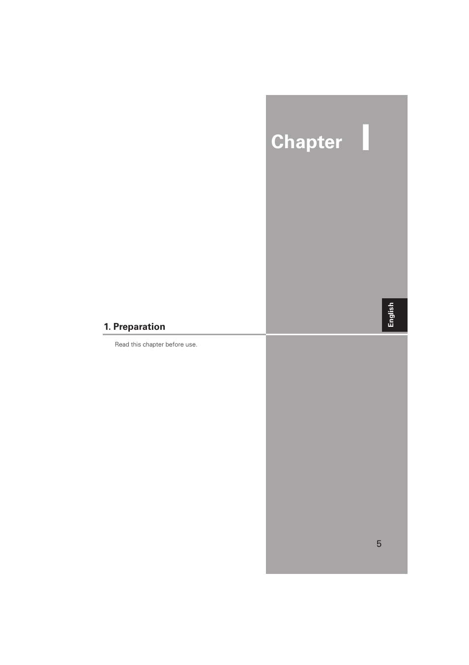 Chapter | Sanyo POA-USB02 User Manual | Page 5 / 26