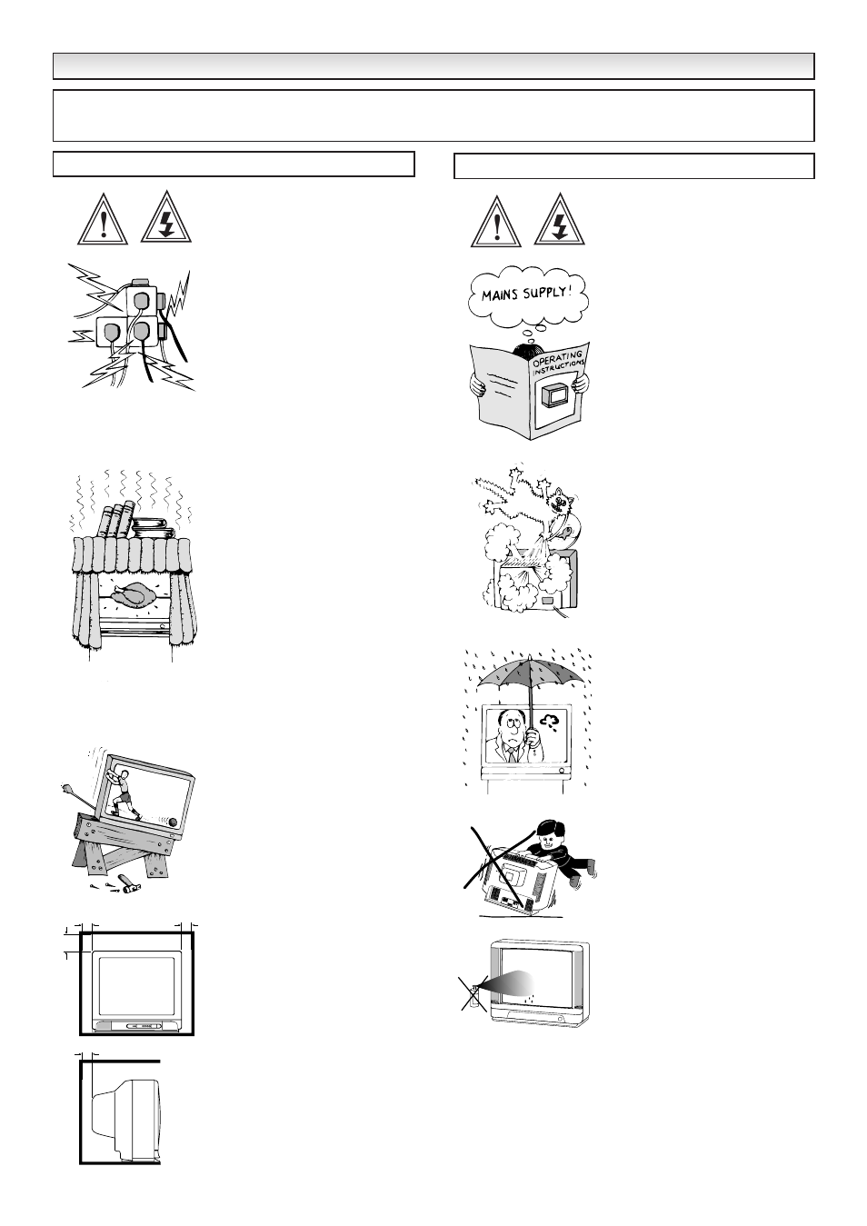 2safety preca safety preca utions utions, Installation | Sanyo CE32WN3-B User Manual | Page 2 / 20