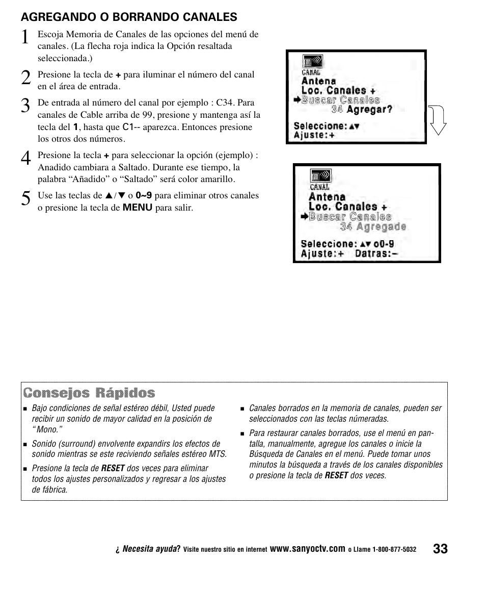 Sanyo CLT1554 User Manual | Page 33 / 60