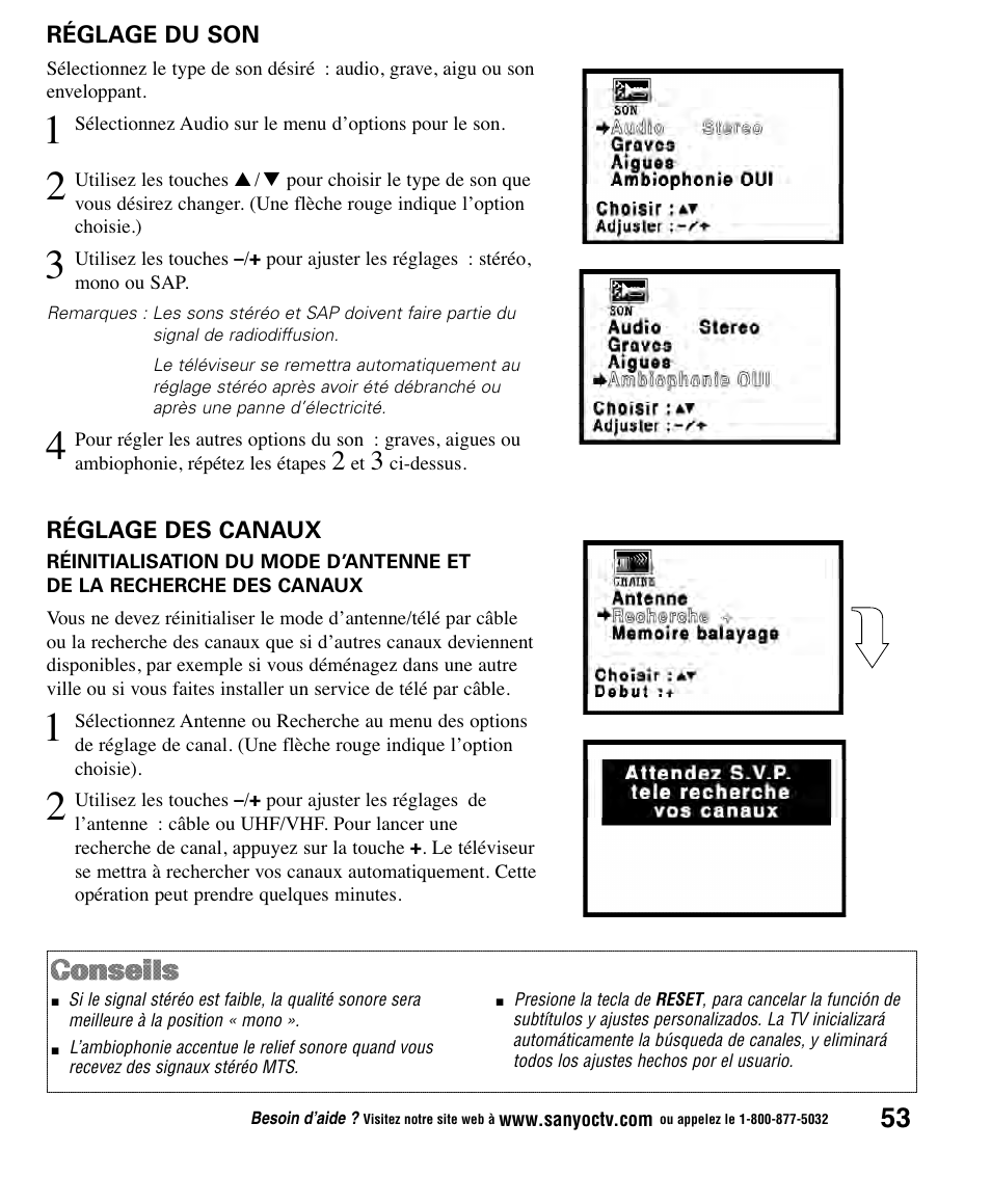 Sanyo CLT1554 User Manual | Page 53 / 60