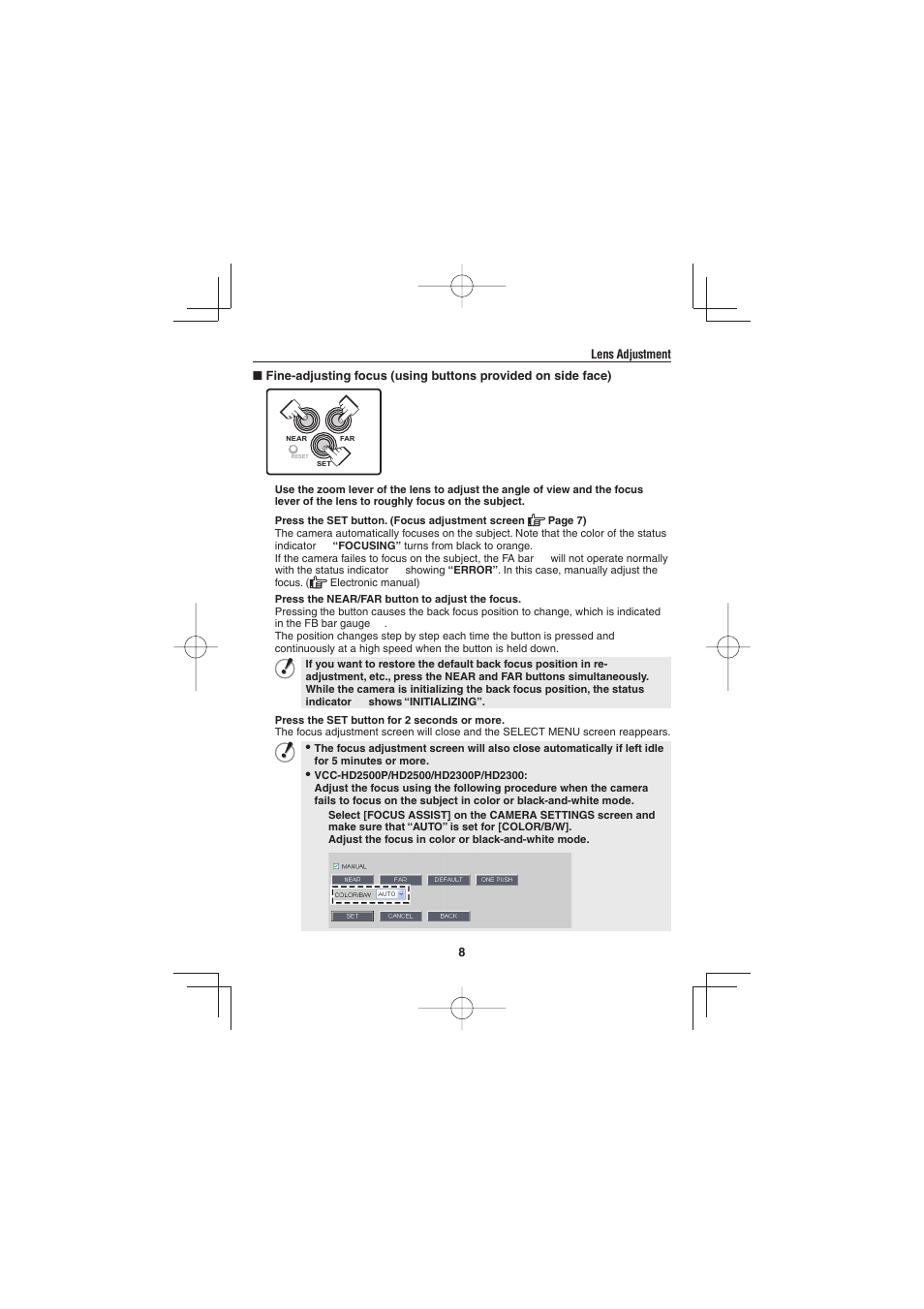 Sanyo HD2300 User Manual | Page 9 / 87