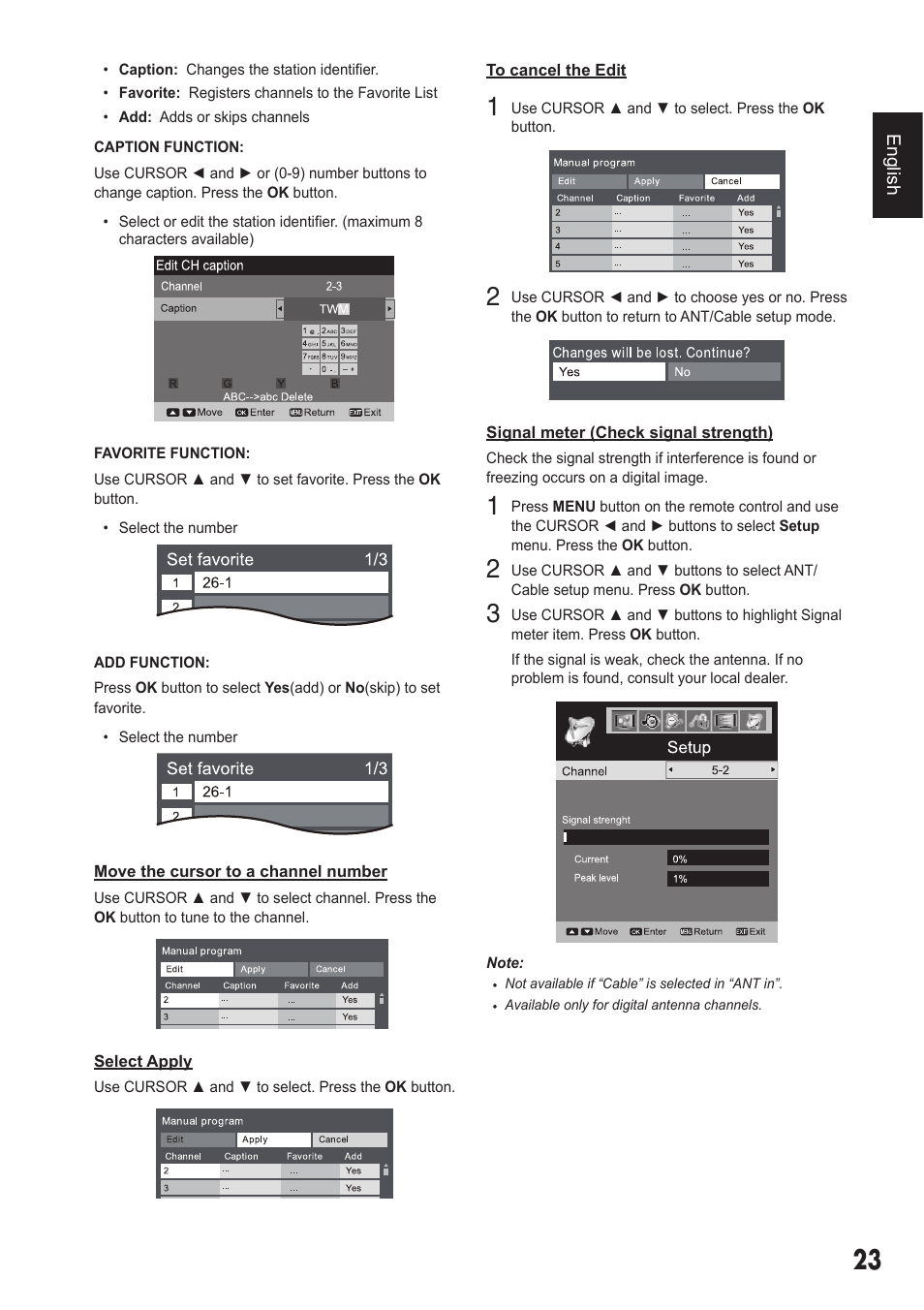 Sanyo 720P/1080P HDTVLCD DP32242 User Manual | Page 23 / 29