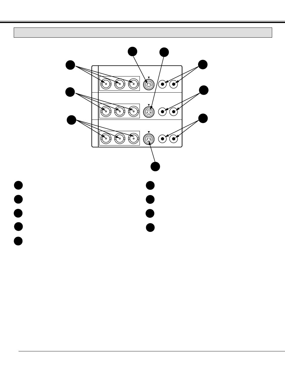 Connecting the projector | Sanyo PLC - 12BL User Manual | Page 12 / 56