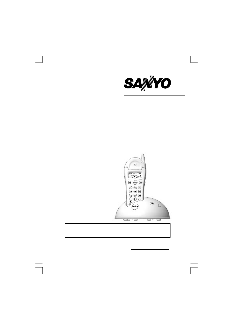 Sanyo CLT-J30 User Manual | 34 pages