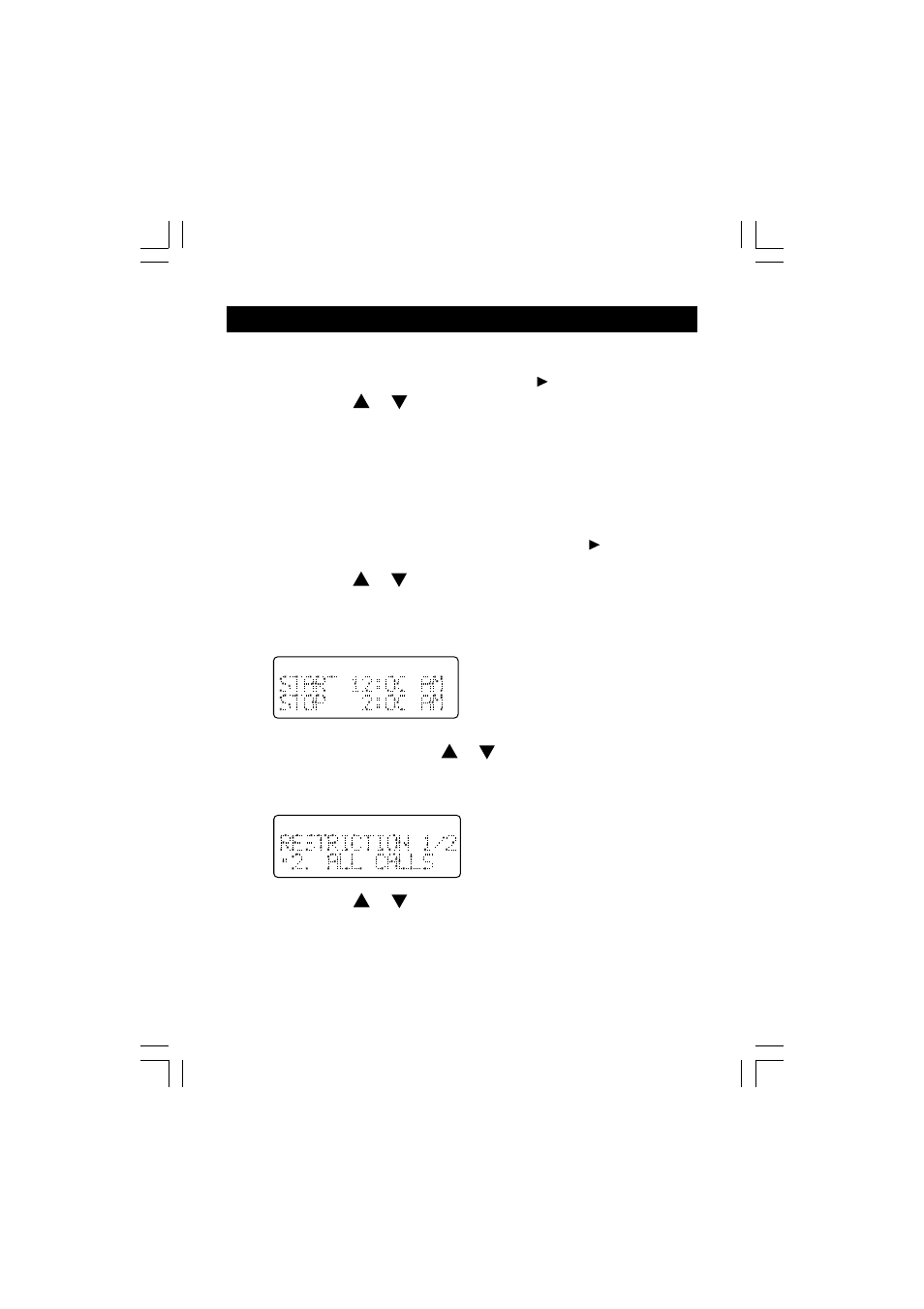 Initial programming | Sanyo CLT-J30 User Manual | Page 11 / 34