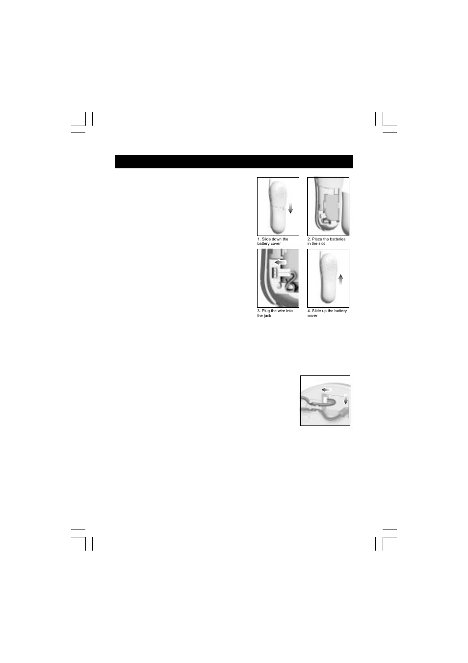 Getting started | Sanyo CLT-J30 User Manual | Page 6 / 34