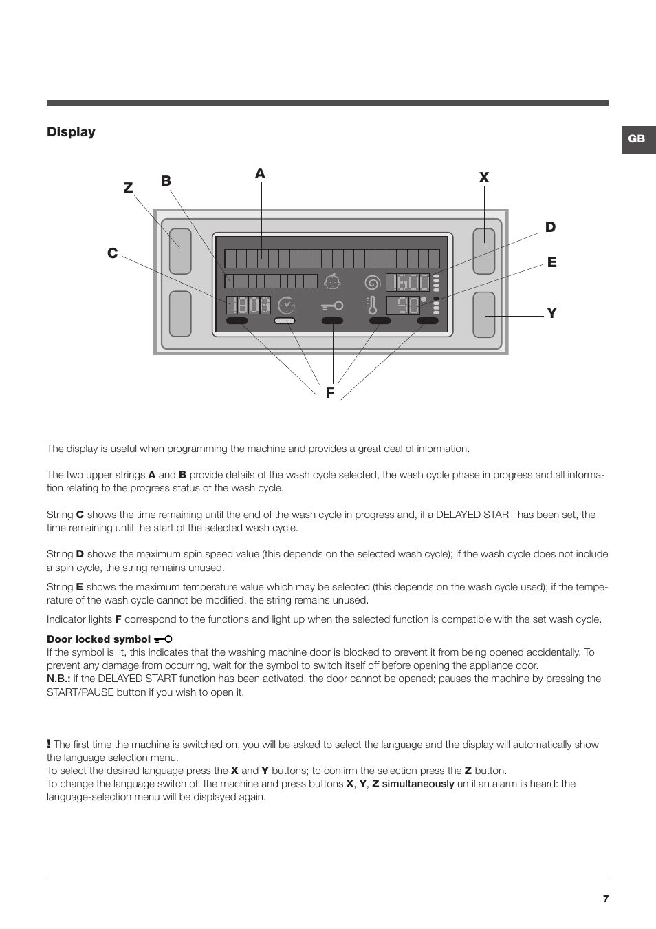 Hotpoint Ariston BWMD 742 User Manual | Page 7 / 56