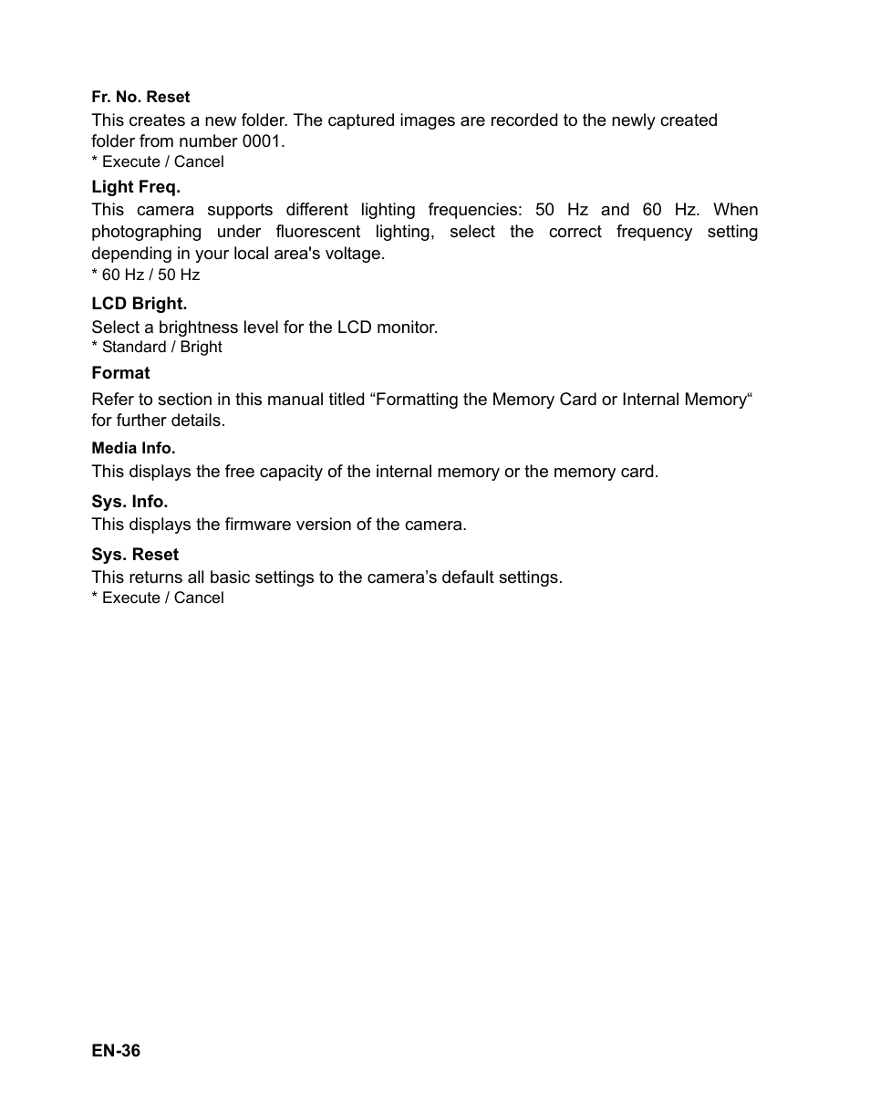 Sanyo VPC-S1415 User Manual | Page 37 / 46