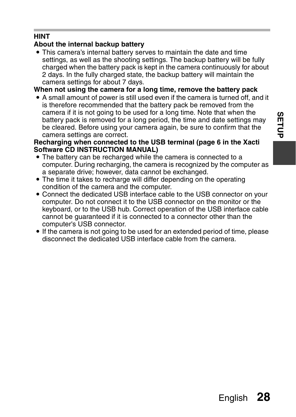 English | Sanyo XACTI VPC-CA100EX User Manual | Page 53 / 202