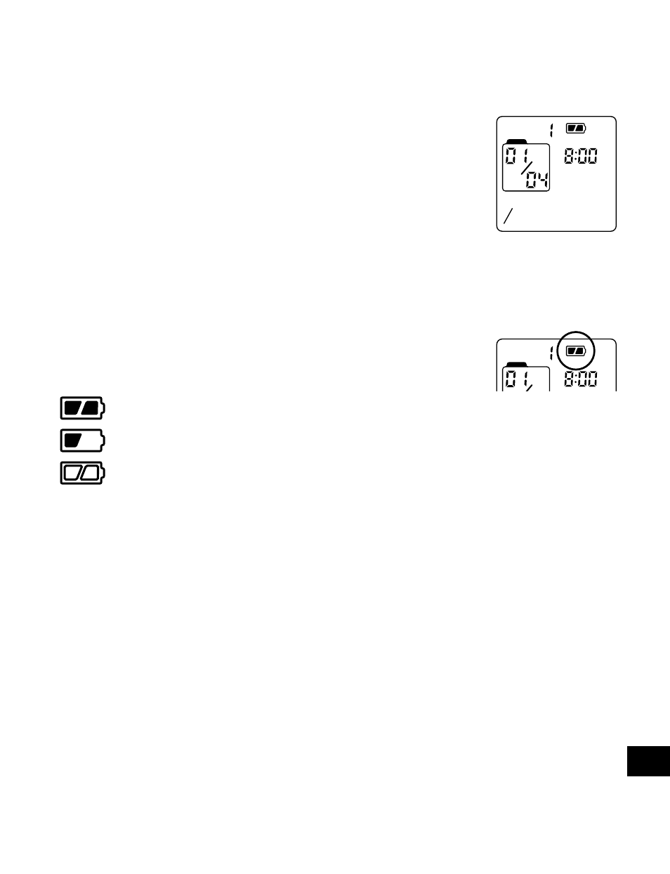 Primi passi | Sanyo ICR-B29 User Manual | Page 71 / 96