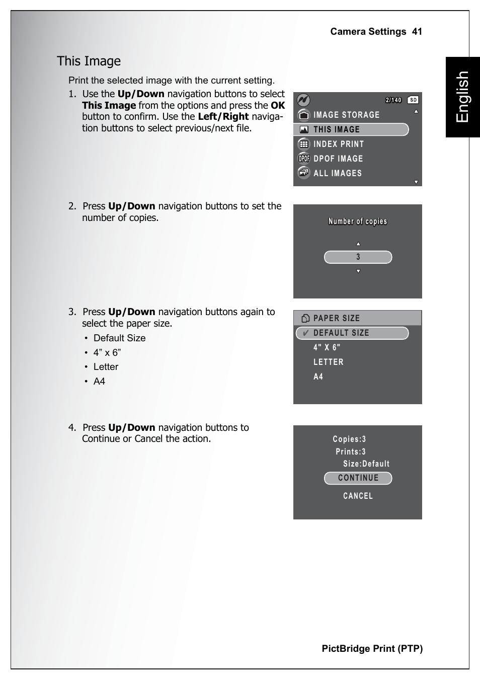 This image, English | Sanyo Xacti VPC-E760 User Manual | Page 55 / 62
