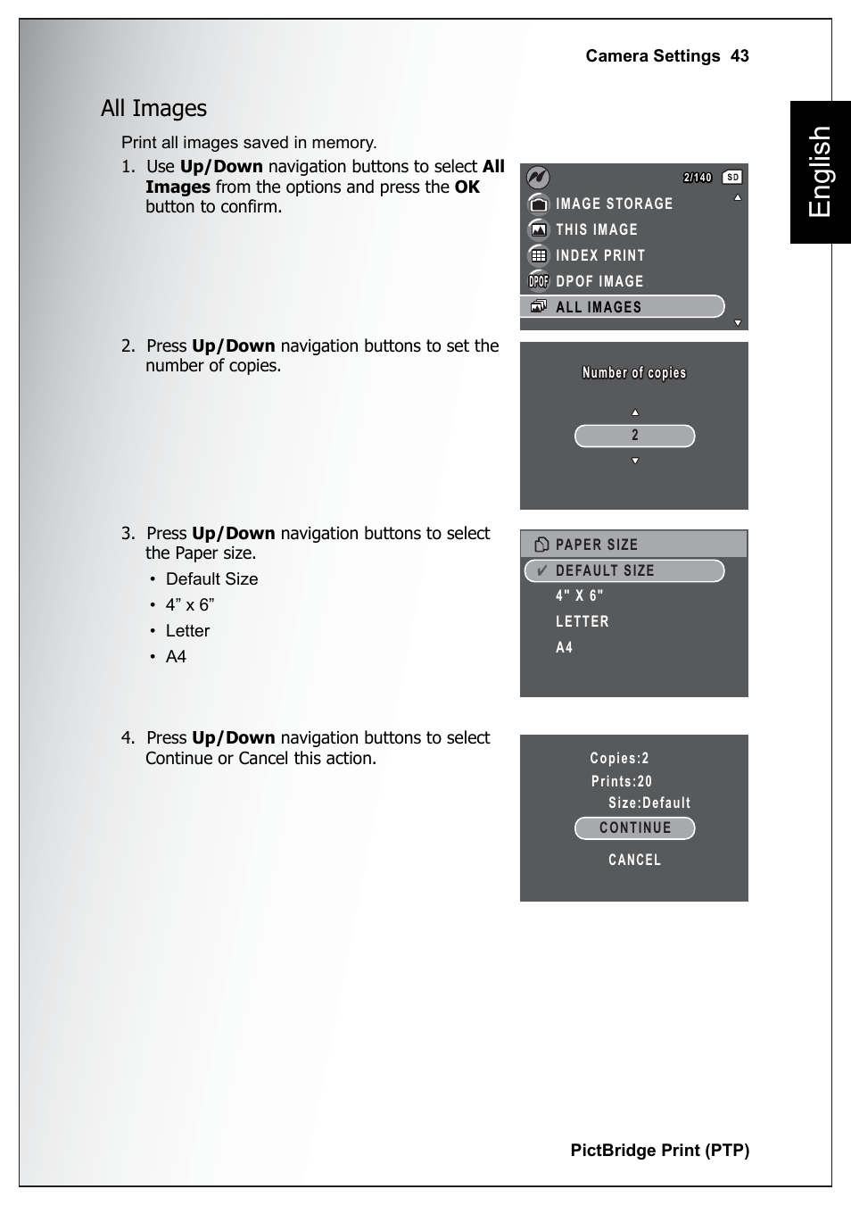 All images, English | Sanyo Xacti VPC-E760 User Manual | Page 57 / 62