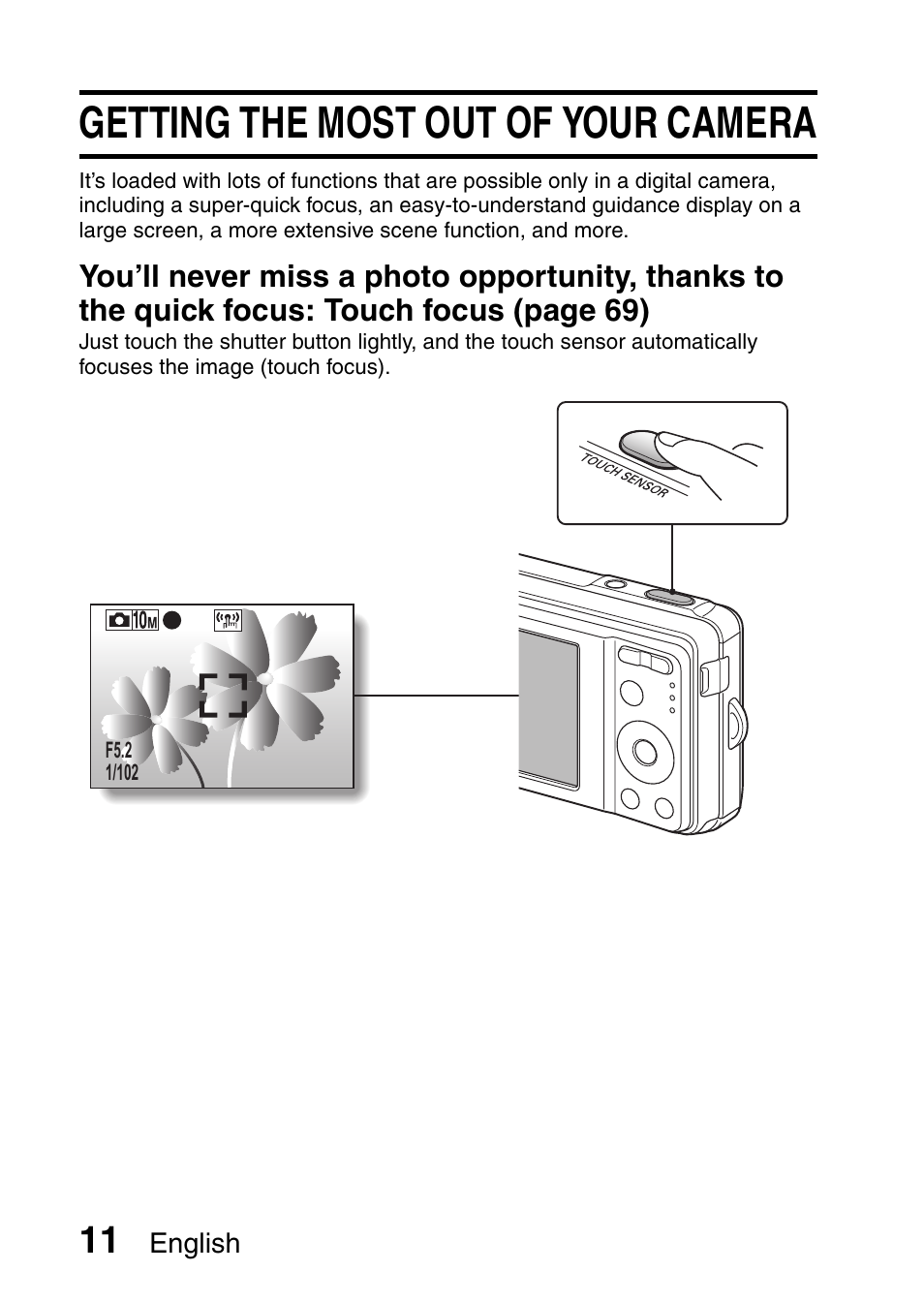 Getting the most out of your camera | Sanyo VPC-E10EX User Manual | Page 22 / 166