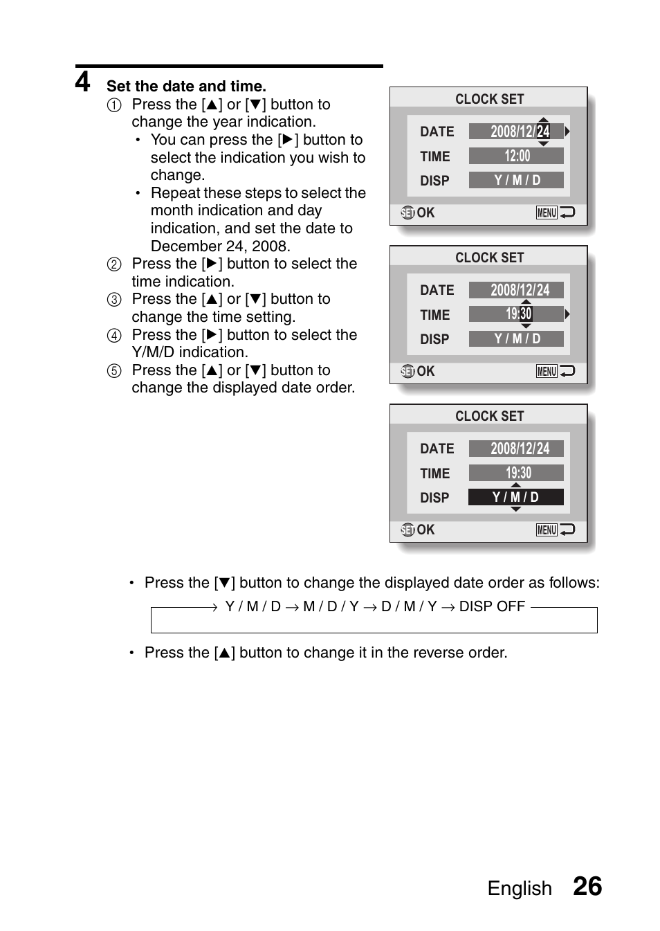 English | Sanyo VPC-E10EX User Manual | Page 37 / 166