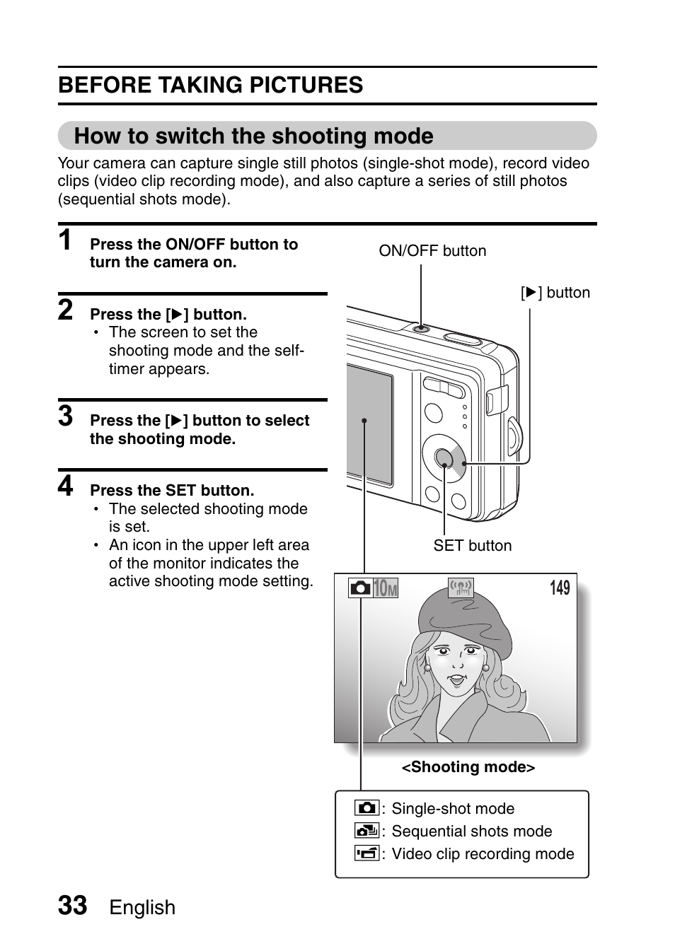 Sanyo VPC-E10EX User Manual | Page 44 / 166