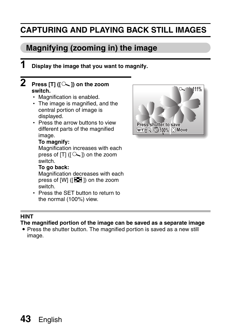 English | Sanyo VPC-E10EX User Manual | Page 54 / 166