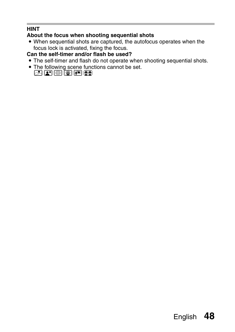 English | Sanyo VPC-E10EX User Manual | Page 59 / 166