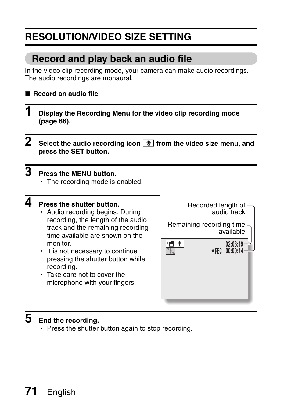 Sanyo VPC-E10EX User Manual | Page 82 / 166