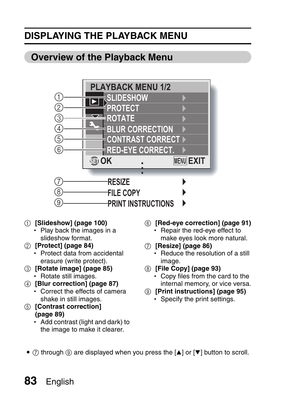 English | Sanyo VPC-E10EX User Manual | Page 94 / 166