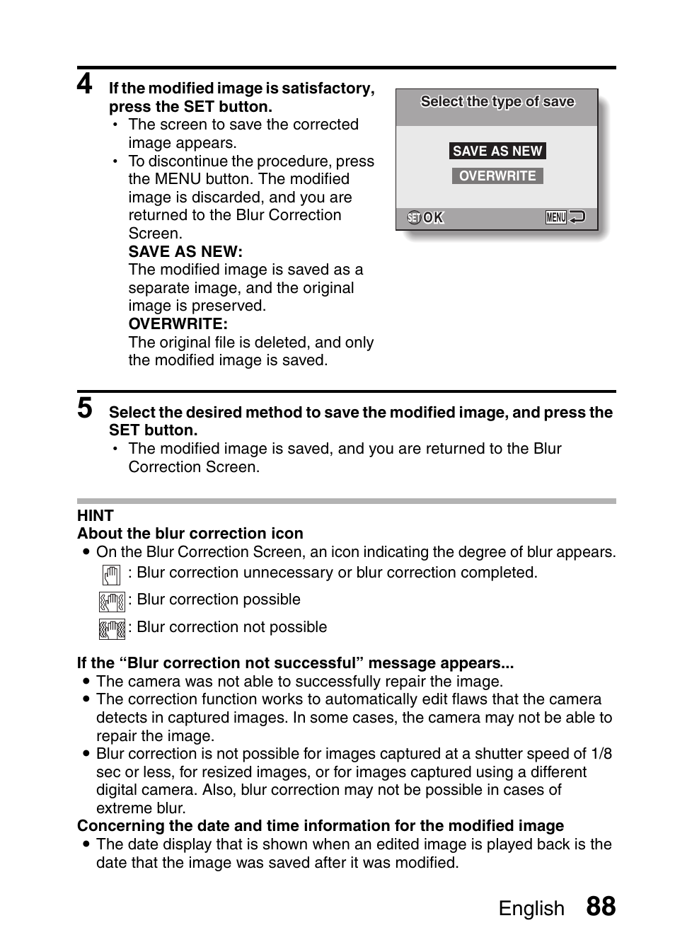 English | Sanyo VPC-E10EX User Manual | Page 99 / 166