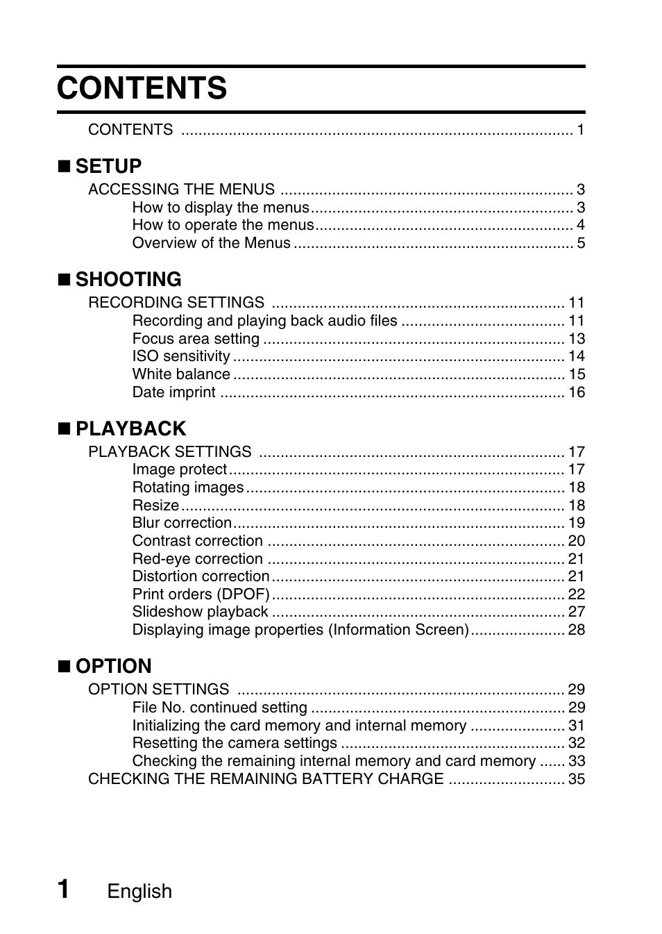 Sanyo VPC-X1200GX User Manual | Page 3 / 60