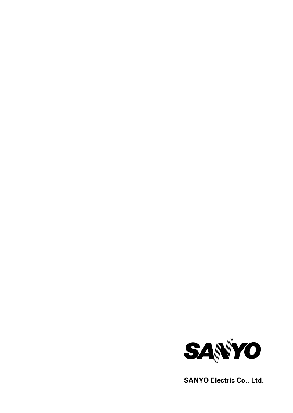 Sanyo VPC-X1200GX User Manual | Page 60 / 60