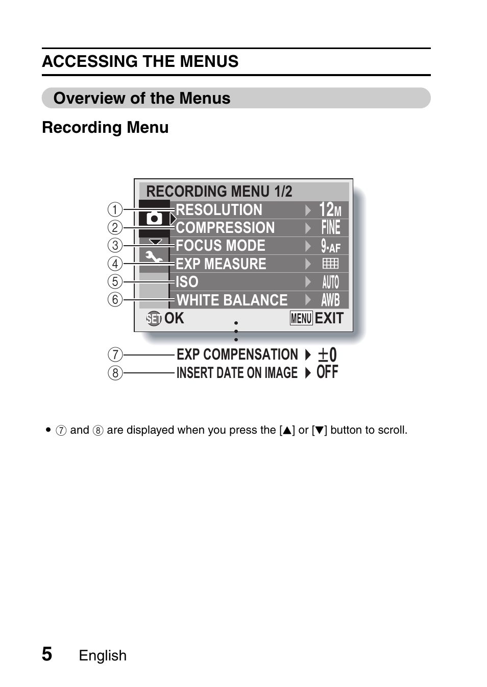 Sanyo VPC-X1200GX User Manual | Page 7 / 60