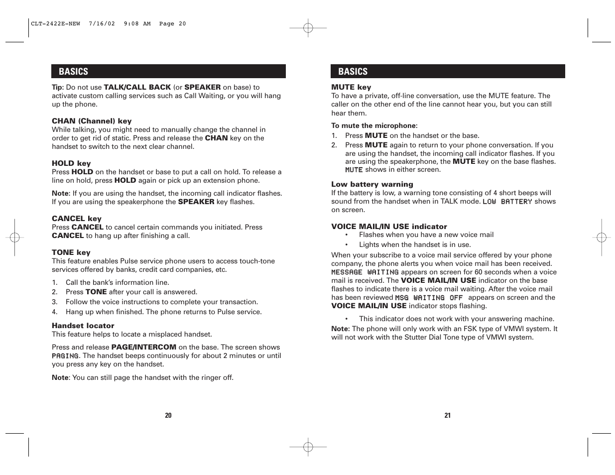 Sanyo CLT-2422 User Manual | Page 11 / 20